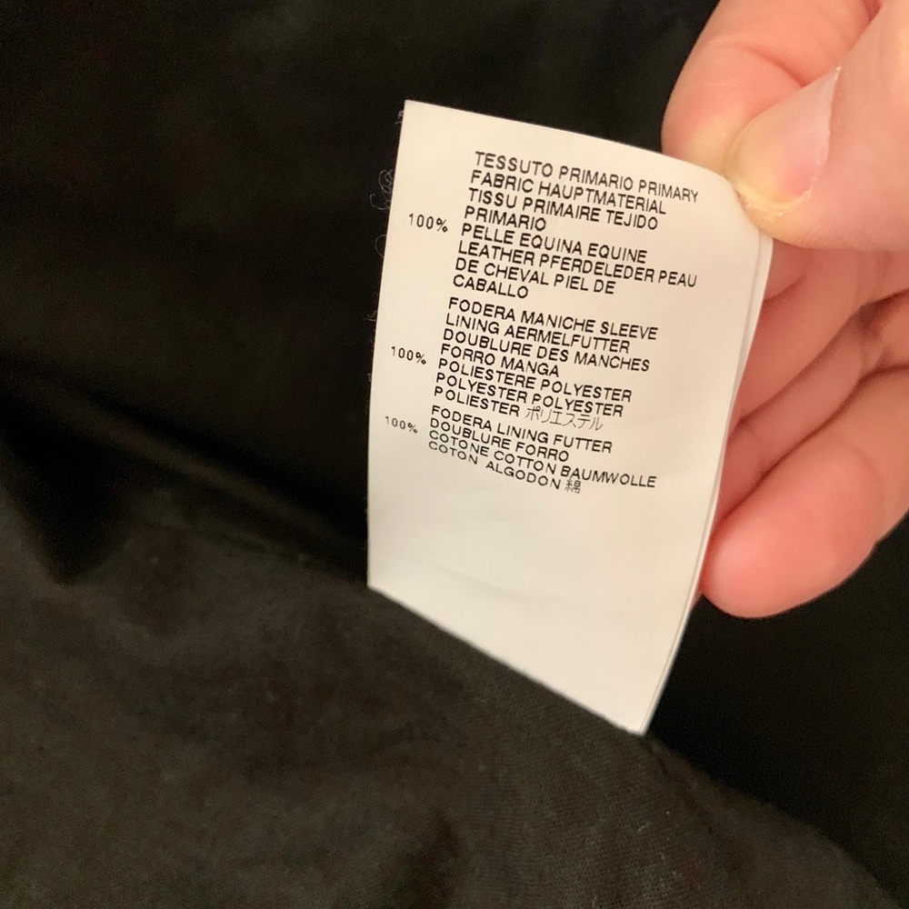 Dsquared2 Leather Jacket Barely Worn - image 6